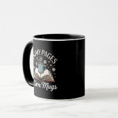 Snowy Pages Warm Mugs Holiday Coffee Mok (Voorkant links)