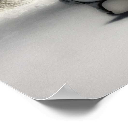 Snowy Park Poster (Hoek)