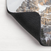 Snowy Peak in de Europese Alpen Muismat (Hoek)