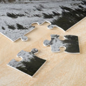 Snowy Peaks van Grand Teton Mountains I Fotografie Legpuzzel (Zijkant)