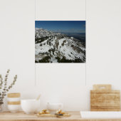 Snowy Peaks van Grand Teton Mountains I Fotografie Poster (Keuken)