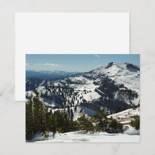 Snowy Peaks van Grand Teton Mountains II Foto (Voorkant / Achterkant)