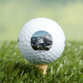 Snowy Peaks van Grand Teton Mountains II Foto Golfballen (Insitu Shirt)