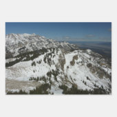 Snowy Peaks van Grand Teton Mountains II Foto Inpakpapier Vel (Voorkant 2)