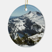 Snowy Peaks van Grand Teton Mountains II Foto Keramisch Ornament (Links)