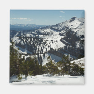 Snowy Peaks van Grand Teton Mountains II Foto Magneet