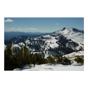 Snowy Peaks van Grand Teton Mountains II Foto Perfect Poster