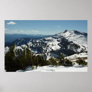 Snowy Peaks van Grand Teton Mountains II Foto Poster