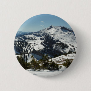 Snowy Peaks van Grand Teton Mountains II Foto Ronde Button 5,7 Cm