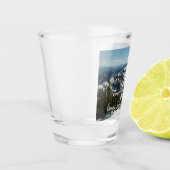 Snowy Peaks van Grand Teton Mountains II Foto Shot Glas (Links)