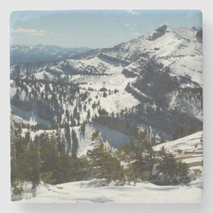 Snowy Peaks van Grand Teton Mountains II Foto Stenen Onderzetter