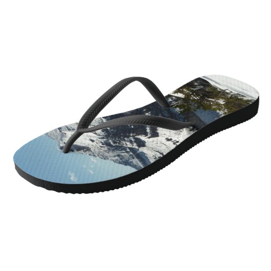 Snowy Peaks van Grand Teton Mountains II Foto Teenslippers (Schuin)