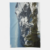 Snowy Peaks van Grand Teton Mountains II Foto Theedoek (Verticaal)