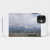 Snowy Pikes Peak phone case (Achterkant (horizontaal))