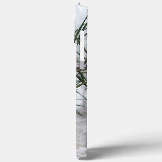 Snowy Pine Branch Winter Natuur Case-Mate iPhone Case (Achterkant / Links)