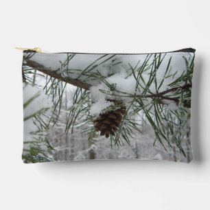 Snowy Pine Branch Winter Natuur Etui