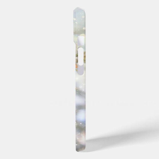 Snowy Pine Branches Winter Holiday Case-Mate iPhone Case (Achterkant / Links)