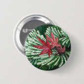 Snowy Pine Button (Voorkant /achterkant)