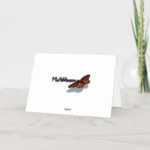 Snowy Pine Cone Hartelijk dank Folie Wenskaart (Achterkant)