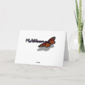 Snowy Pine Cone II Winter Nature Photography Bedankkaart (Achterkant)