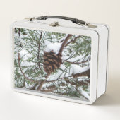 Snowy Pine Cone II Winter Natuur Fotografie (Voorkant)