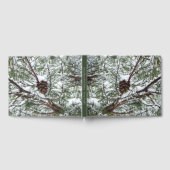 Snowy Pine Cone II Winter Natuur Fotografie Gastenboek (Volledig)