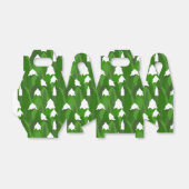 Snowy Pine Forest Bedankdoosjes (Uitgevouwen)