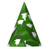 Snowy Pine Forest Feesthoedjes (Achterkant)