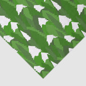 Snowy Pine Forest Tissuepapier (Detail)