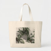 Snowy Pine Grote Tote Bag (Voorkant)