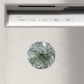 Snowy Pine Needles Winter Natuur Magneet (Insitu (Vaatwasser))