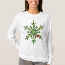 Snowy Pine Snowflake Kerstmis