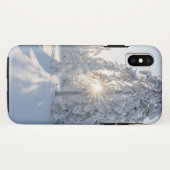 Snowy Pine Tree Case-Mate iPhone Case (Achterkant (horizontaal))