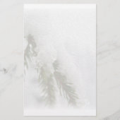 Snowy Pines Briefpapier (Voorkant)