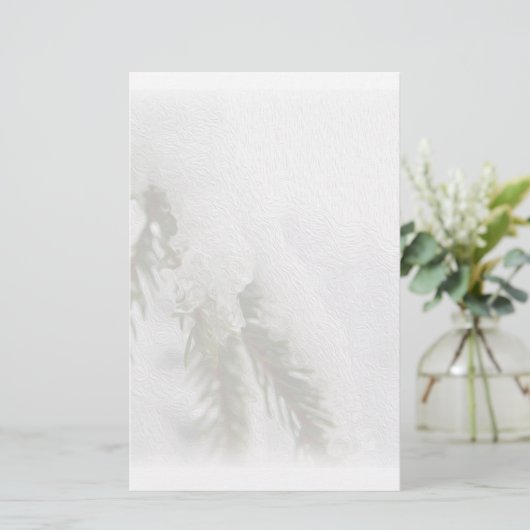 Snowy Pines Briefpapier (Staand voorkant)