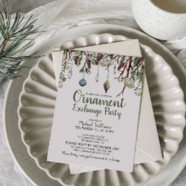 SNOWY PINES kerstversiemartiest Kaart