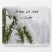 Snowy Pines Muismat (Voorkant)