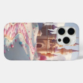 Snowy Pink Candyland Fairy Castle Case-Mate iPhone Case (Achterkant (horizontaal))