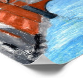 Snowy place poster (Hoek)