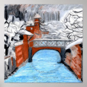 Snowy place poster (Voorkant)