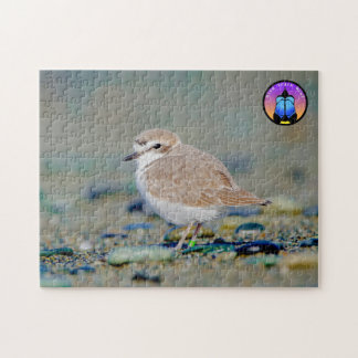 Snowy Plover Jigzaag Puzzle Legpuzzel