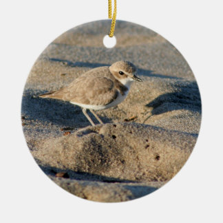 Snowy Plover Keramisch Ornament