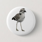 Snowy Plover Ronde Button 5,7 Cm (Voorkant)