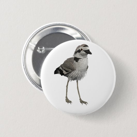 Snowy Plover Ronde Button 5,7 Cm (Voorkant /achterkant)