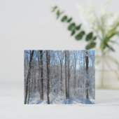 Snowy Poplar Forest I Briefkaart (Staand voorkant)