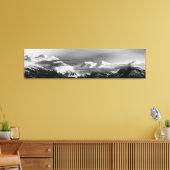 Snowy Prince William Sound Canvas Afdruk (Insitu (Woonkamer))