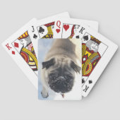 Snowy Pug Deck of Cards Speelkaarten (Achterkant)