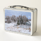 Snowy Ranch House (Achterkant)