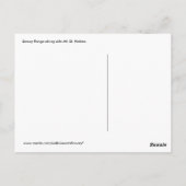 Snowy Range nabij Mt. St. Helens Briefkaart (Achterkant)