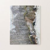 Snowy ravine legpuzzel (Verticaal)